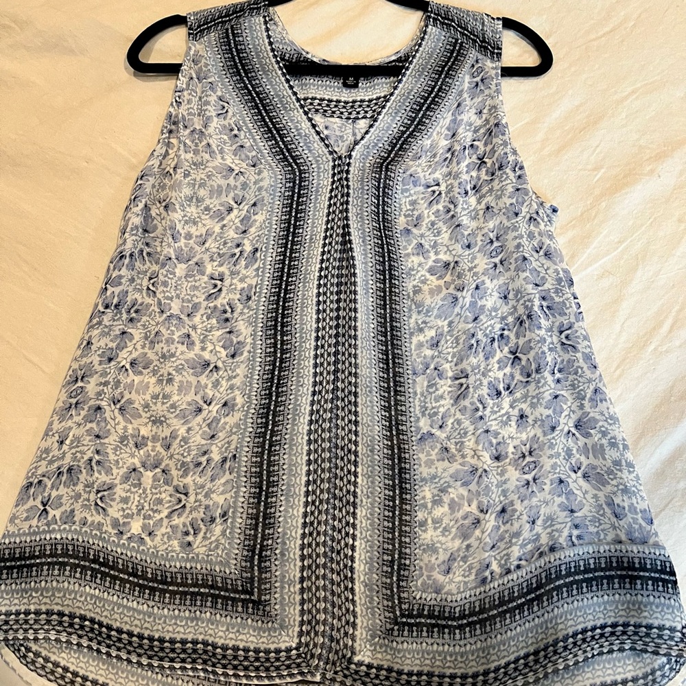 Lucky Brand Light Blue Tank Too